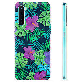 OnePlus MTP Products Nord TPU-Skal Tropiska Blommor