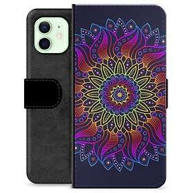 MTP Products iPhone 12 Plånboksfodral Färgrik Mandala