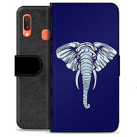 MTP Products Galaxy A20e Premium Plånboksfodral Elefant