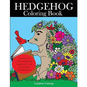 Coloring Book Hedgehog : Cute Hedgehogs Designs to Color for Creativity and Rela
