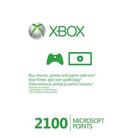 Microsoft Xbox Live Points 2100
