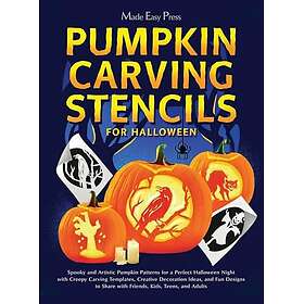 Easy Pumpkin Carving Stencils: For All Ages and Skills kids and adults to Difficult Halloween Crafts 20 Unique Fun Designs