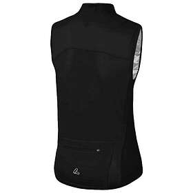 Loeffler Windproof Pocket Gilet Svart S Women's