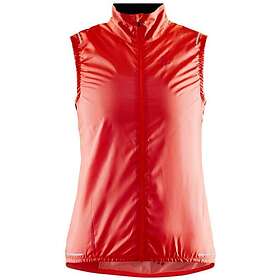 Craft Essence Light Wind Vest Orange M Kvinna