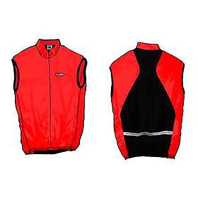 Massi Windproof Gilet Röd 2XL Man