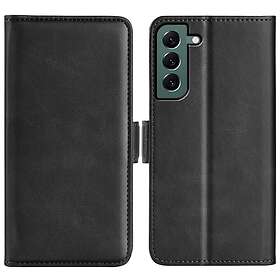 Skalo Samsung S23 Plus Premium Plånboksfodral Svart