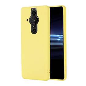 Liquid silikon skal Xperia Pro-I Gul