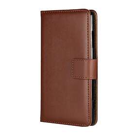 Skalo iPhone 14 Pro Plånboksfodral Äkta Skinn