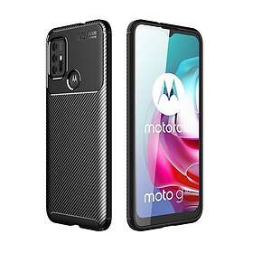 Moto G30 Karbon fiber texture Skal Svart