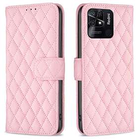 Skalo Xiaomi Redmi 10C BINFEN COLOR Quiltat Plånbok