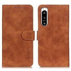 Skalo Sony Xperia 5 IV 5G KHAZNEH Plånboksfodral i PU-Läder