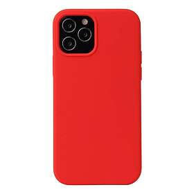 Liquid silikon skal iPhone 13 Pro Mörkrosa
