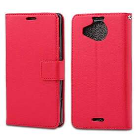 Mobilplånbok 3-kort Lumia 950XL (RM-1116) Röd