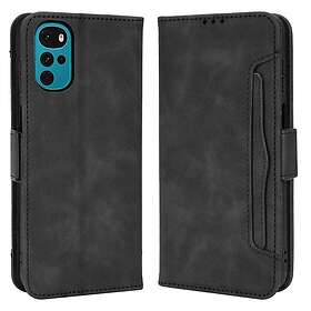 Skalo Motorola Moto G22 6-FACK Plånboksfodral Svart