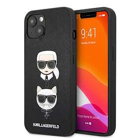 Karl Lagerfeld iPhone 13 Mini Skal Saffiano Svart