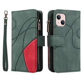 KS Plånboksfodral till iPhone 13 Mini Grön