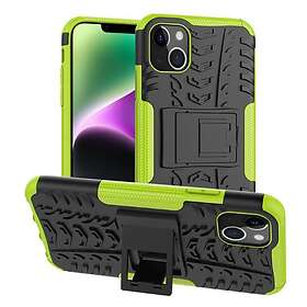 Stöttåligt skal med ställ iPhone 14 Plus Grön