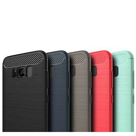 Skalo Samsung S8 Armor Carbon Stöttåligt TPU-skal