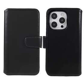 Nordic Covers iPhone 14 Pro Max Fodral MagLeather Raven Black