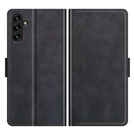 Skalo Samsung A13 5G Premium Plånboksfodral Svart
