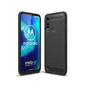 Moto G8 Power Lite Karbon fiber Skal Svart