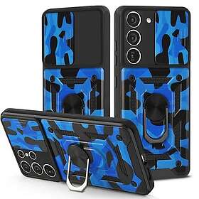 Camo skal 3i1 Galaxy S22 Plus Mörkblå