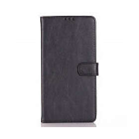 P40 Lite Retro Plånboksfodral Svart