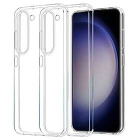 2-Pack silikon skal transparent Galaxy S23