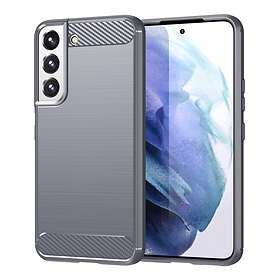 Skalo Samsung S22+ Armor Carbon Stöttåligt TPU-skal Grå