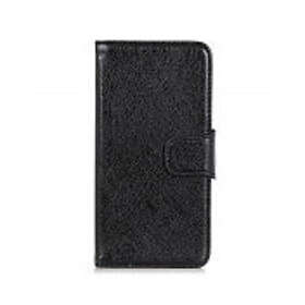 Xperia L4 Plånboksfodral Textured Split Svart