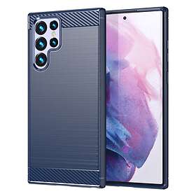 Skalo Samsung S23 Ultra Armor Carbon Stöttåligt TPU-skal