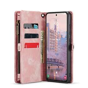 Multiplånbok CaseMe 11-kort Galaxy S23 Rosa