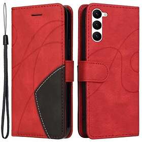 KT Plånboksfodral till Galaxy S23+ (Plus) Röd/Svart