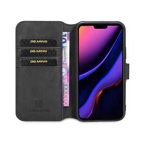 DG-Ming mobilplånbok 3-kort iPhone 12 Pro (6,1") Svart