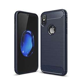 Skalo iPhone XS Max Armor Carbon Stöttåligt TPU-skal