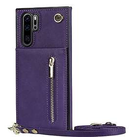 Zipper necklace case Huawei P30 Pro Lila