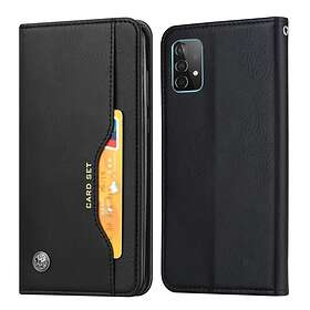 Galaxy A52 5G / A52 4G / A52s Plånboksfodral Svart