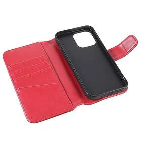 Nordic Covers iPhone 14 Pro Max Fodral Essential Leather Poppy Red