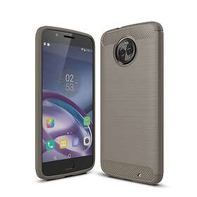 Stöttåligt Armor Carbon TPU-skal Moto X4 Grå