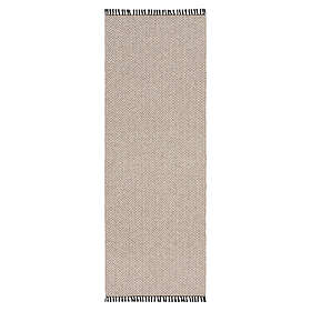 Horredsmattan Flatvävd Teppe Colette Cotton Blend Sand 200x70 50266-A200