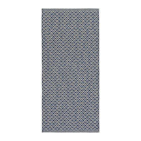 Horredsmattan Flatvävd Teppe Björkö Ull Ullmatta Blue 75x250 83203-R250