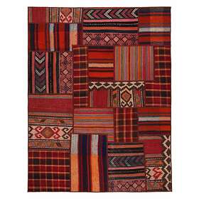 Arkiio Persisk Patchworkmatta 751159 Kelim Shiraz/Azerbajdzjan 153x206 Handknuten