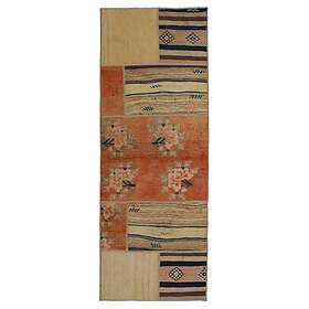 Arkiio Persisk Patchworkmatta Kelim Shiraz/Azerbajdzjan 75x201 Handknuten 751164