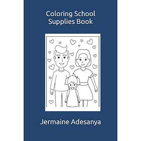 Coloring Book Coloring School Supplies Book