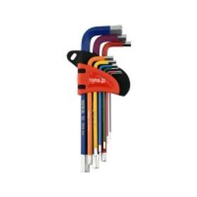 Yato PFERD IMBUS Wrenches 9 pieces (1,5-10mm) LONG 05631