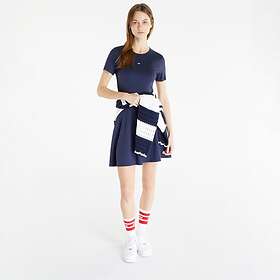 Tommy Jeans Essential Fit & Flare Short Sleeve Dress (Dame)