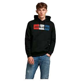 Jack & Jones Corp Logo Hoodie Svart S Man