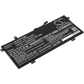Batteriexperten Kompatibelt med HP Chromebook X360 12B-CA0005NF, 7.7V, 4950 mAh