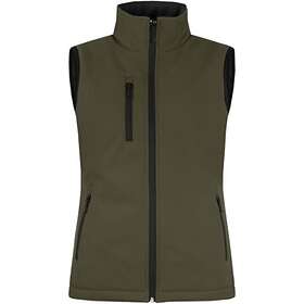 Clique Padded Softshell Vest Ladies Dimgrön L