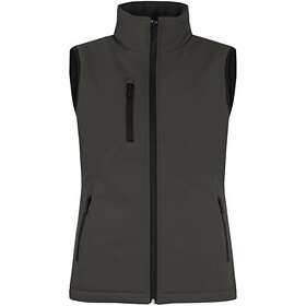 Clique Padded Softshell Vest Ladies Mörkgrå XL